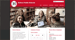 Desktop Screenshot of holtonschools.com