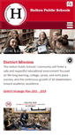 Mobile Screenshot of holtonschools.com
